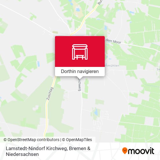 Lamstedt-Nindorf Kirchweg Karte