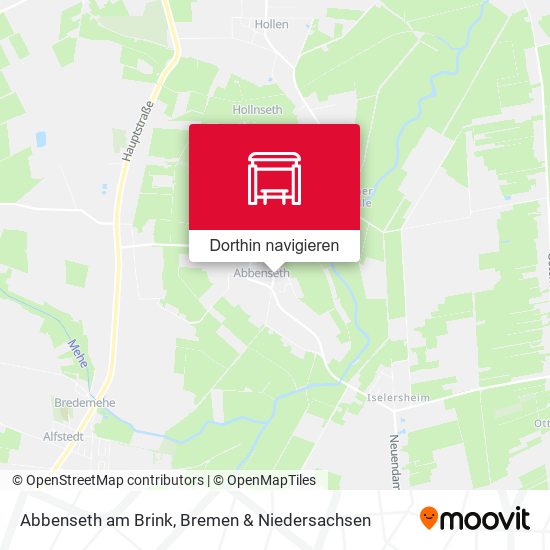 Abbenseth am Brink Karte