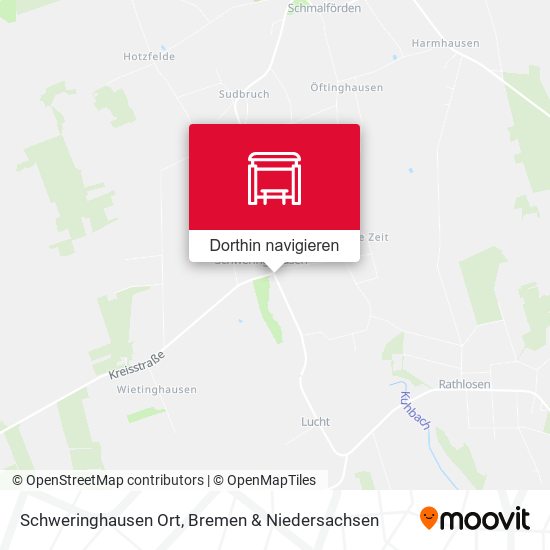 Schweringhausen Ort Karte