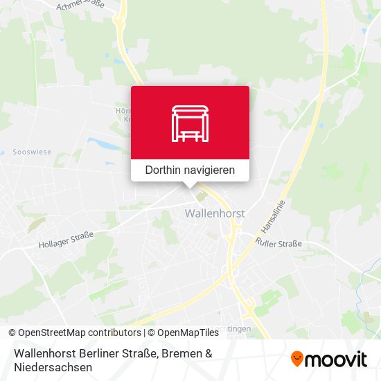 Wallenhorst Berliner Straße Karte