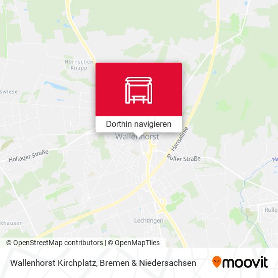 Wallenhorst Kirchplatz Karte