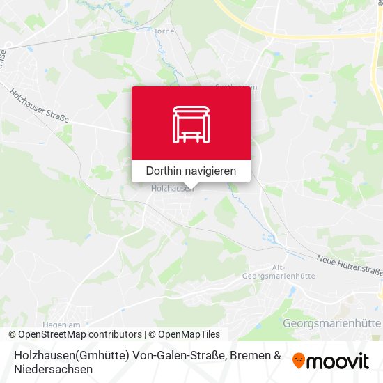 Holzhausen(Gmhütte) Von-Galen-Straße Karte