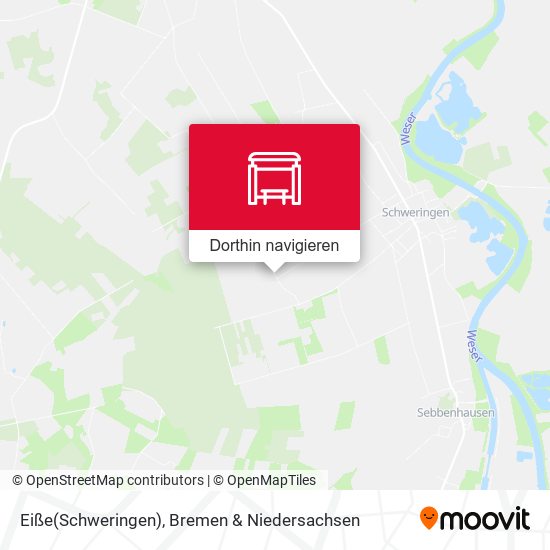 Eiße(Schweringen) Karte