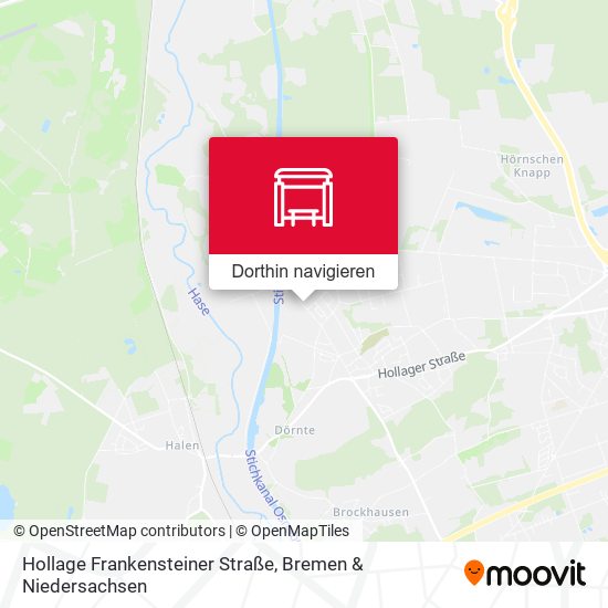 Hollage Frankensteiner Straße Karte