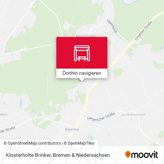 Klosterholte Brinker Karte