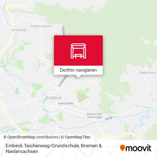 Einbeck Teichenweg/Grundschule Karte
