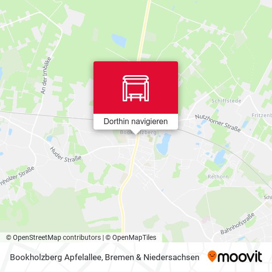 Bookholzberg Apfelallee Karte