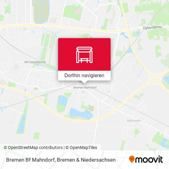 Bremen Bf Mahndorf Karte