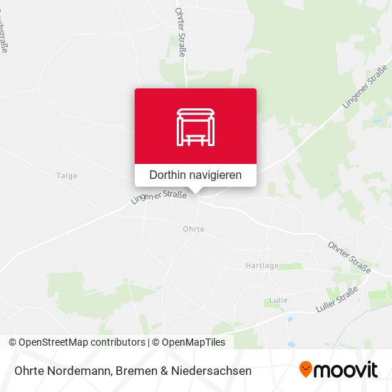 Ohrte Nordemann Karte