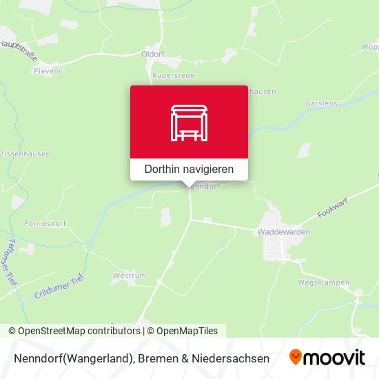 Nenndorf(Wangerland) Karte