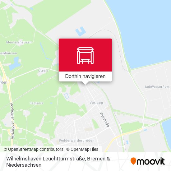 Wilhelmshaven Leuchtturmstraße Karte