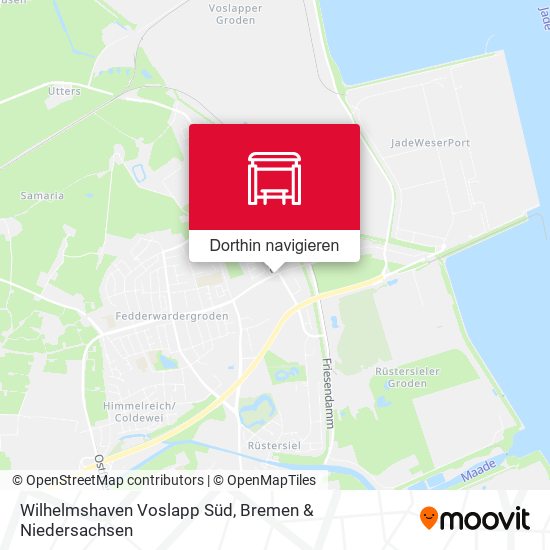 Wilhelmshaven Voslapp Süd Karte