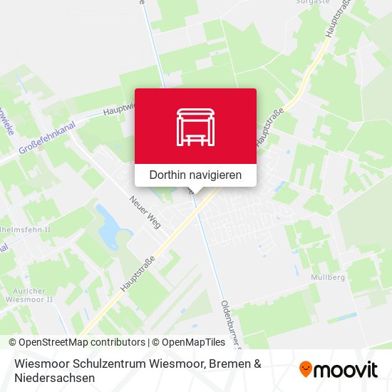 Wiesmoor Schulzentrum Wiesmoor Karte