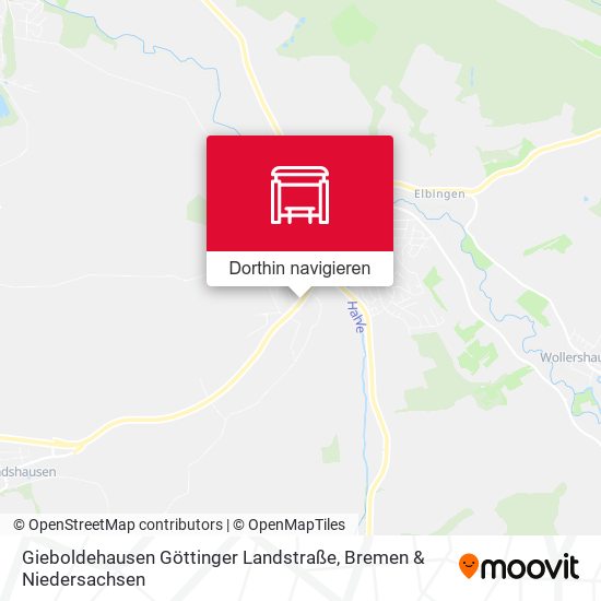 Gieboldehausen Göttinger Landstraße Karte