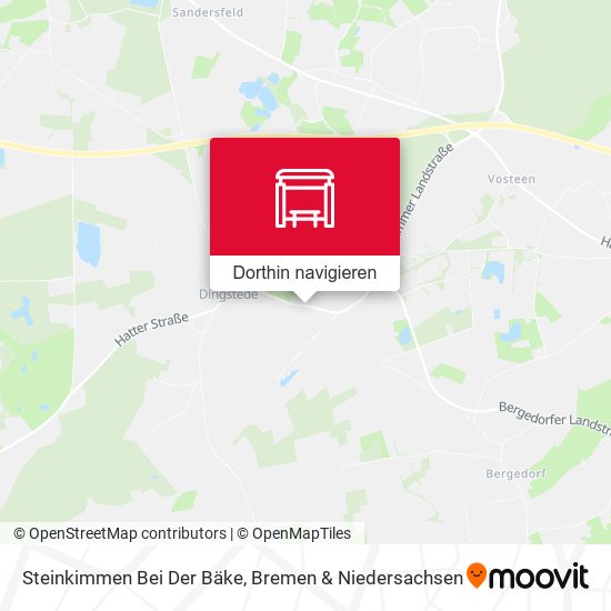 Steinkimmen Bei Der Bäke Karte