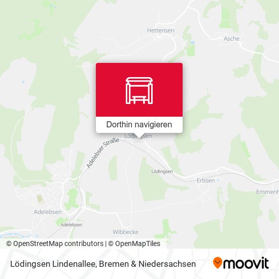 Lödingsen Lindenallee Karte