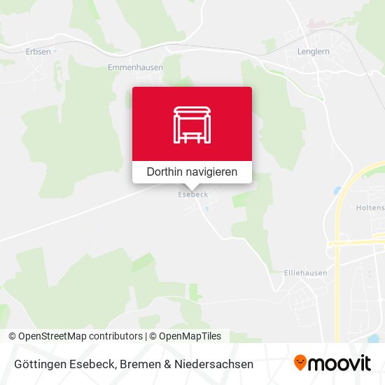 Göttingen Esebeck Karte