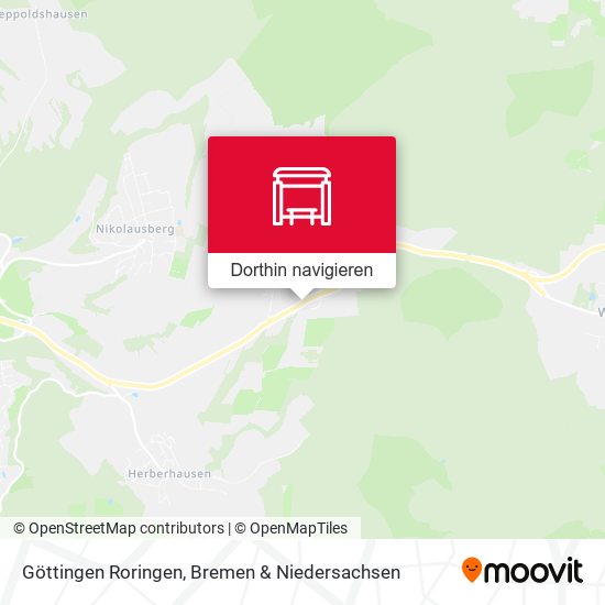 Göttingen Roringen Karte