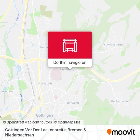 Göttingen Vor Der Laakenbreite Karte