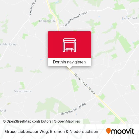 Graue Liebenauer Weg Karte