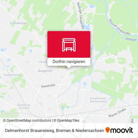 Delmenhorst Brauereiweg Karte