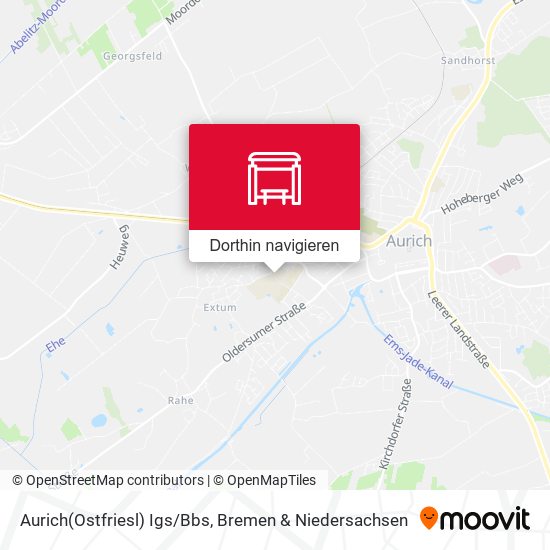 Aurich(Ostfriesl) Igs/Bbs Karte