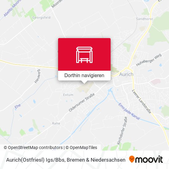 Aurich(Ostfriesl) Igs/Bbs Karte