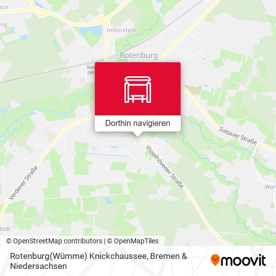 Rotenburg(Wümme) Knickchaussee Karte