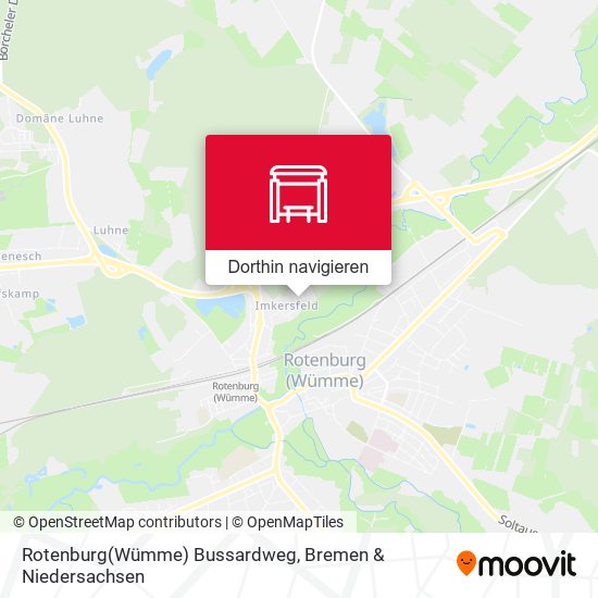 Rotenburg(Wümme) Bussardweg Karte