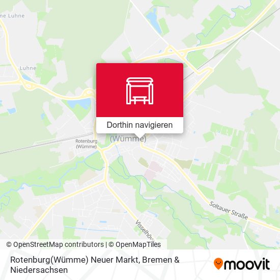 Rotenburg(Wümme) Neuer Markt Karte