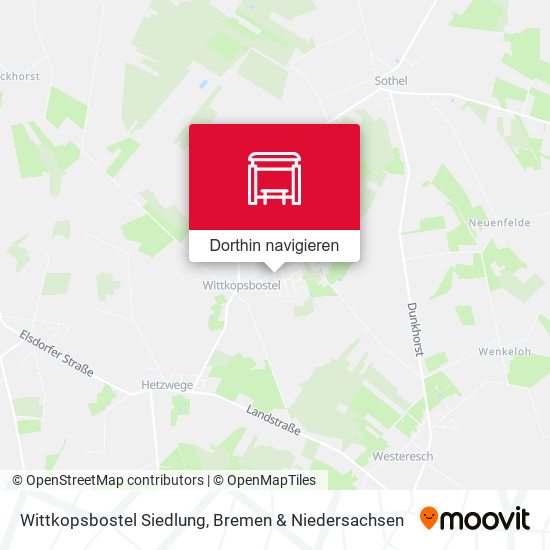 Wittkopsbostel Siedlung Karte