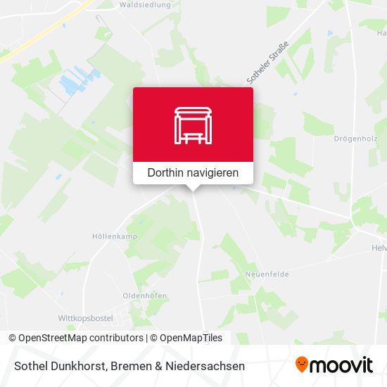 Sothel Dunkhorst Karte