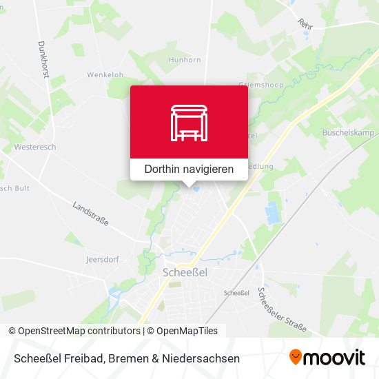 Scheeßel Freibad Karte