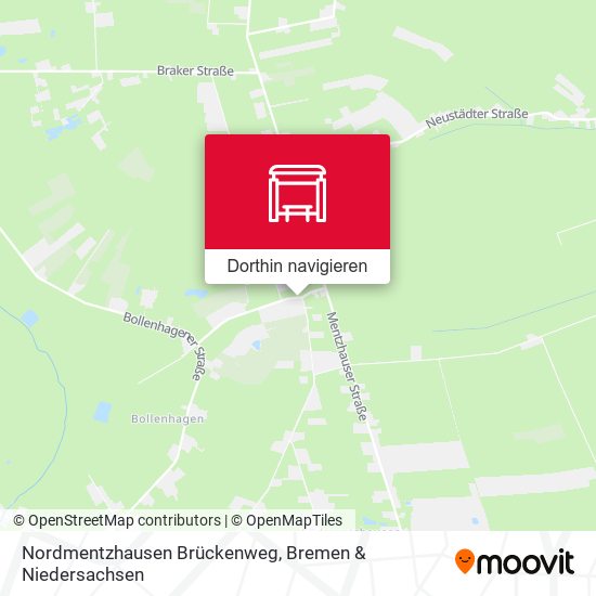 Nordmentzhausen Brückenweg Karte