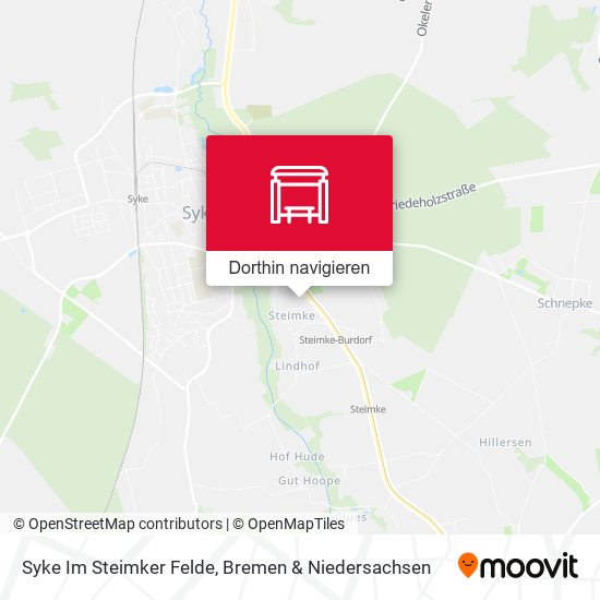 Syke Im Steimker Felde Karte