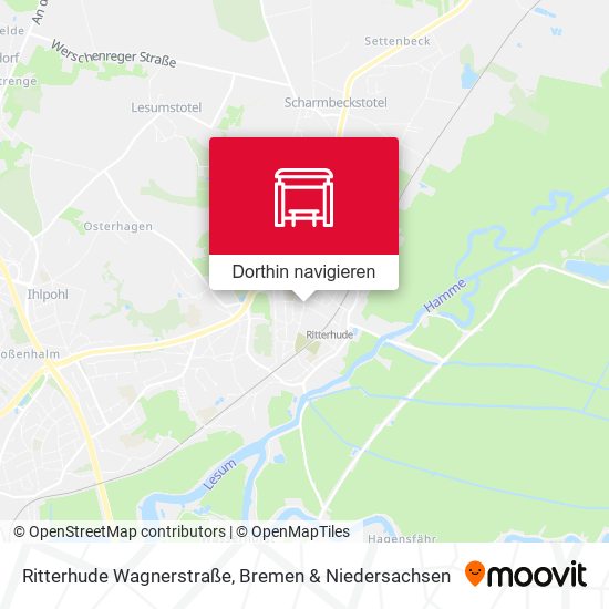 Ritterhude Wagnerstraße Karte