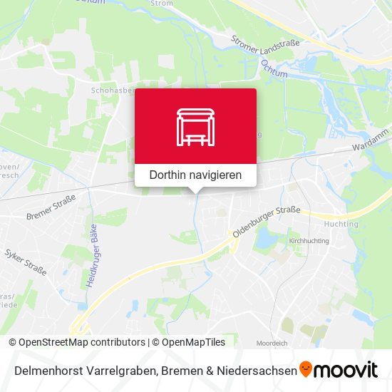 Delmenhorst Varrelgraben Karte