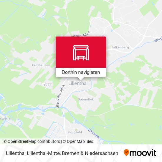 Lilienthal Lilienthal-Mitte Karte