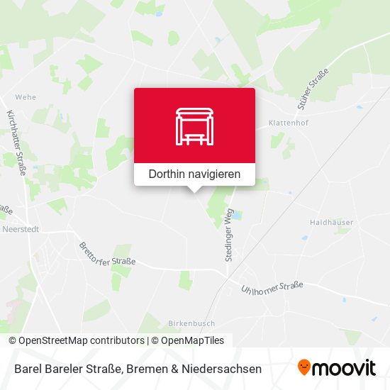 Barel Bareler Straße Karte