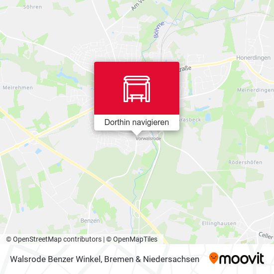 Walsrode Benzer Winkel Karte