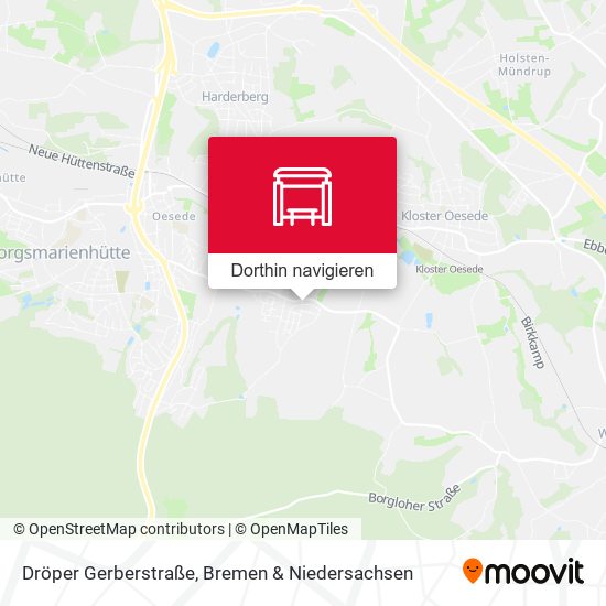Dröper Gerberstraße Karte