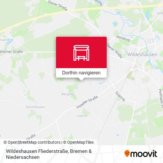 Wildeshausen Fliederstraße Karte