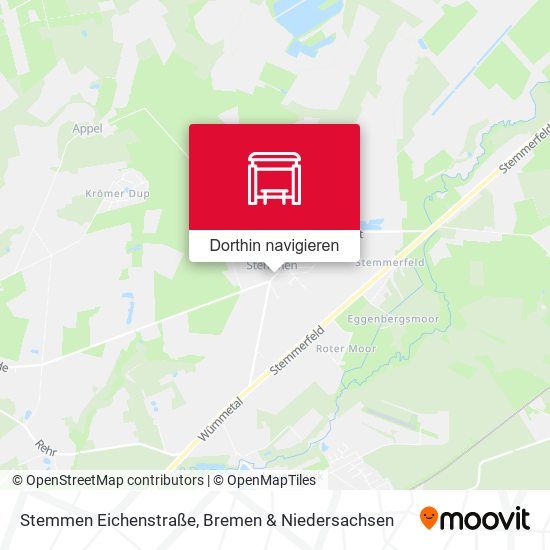 Stemmen Eichenstraße Karte