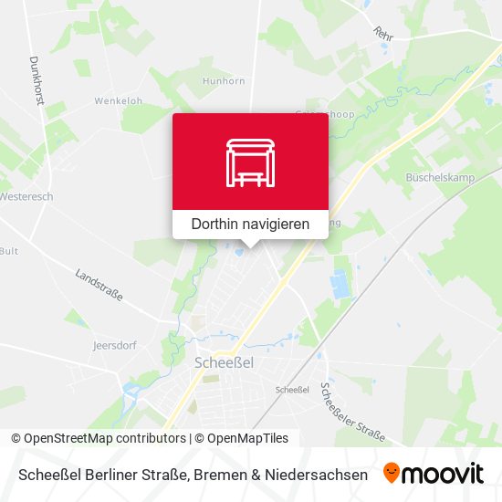 Scheeßel Berliner Straße Karte