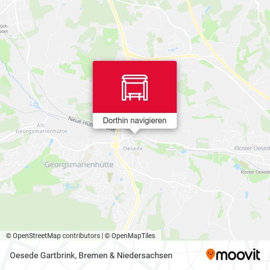 Oesede Gartbrink Karte