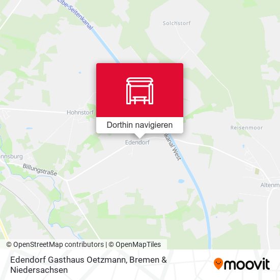 Edendorf Gasthaus Oetzmann Karte