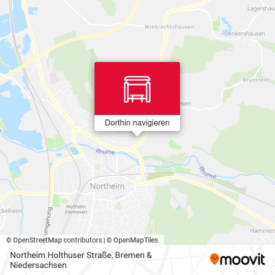 Northeim Holthuser Straße Karte
