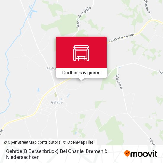 Gehrde(B Bersenbrück) Bei Charlie Karte