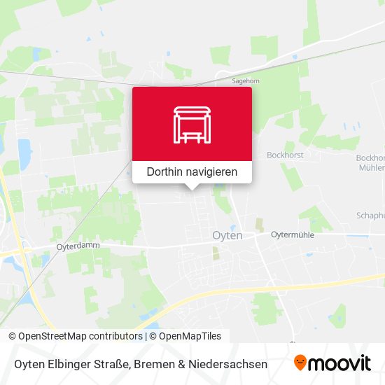 Oyten Elbinger Straße Karte