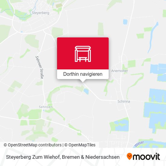 Steyerberg Zum Wiehof Karte